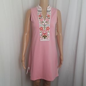 Spartina 449 Cordella Blossom Embroidered Dress XS